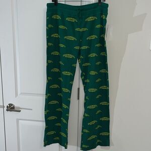 New women’s Oregon Ducks UO Lounge pajama pants Champions Baseball Football XL